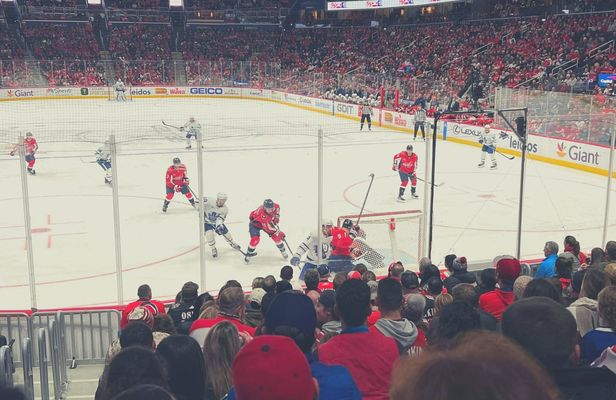 Washington Capitals ice hockey game ticket at Capital One Arena