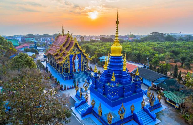 Golden Triangle and White Temple guided tour from Chiang Mai