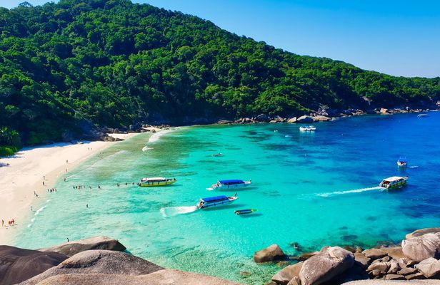 Similan Islands full-day excursion with hotel pick-up in Phuket