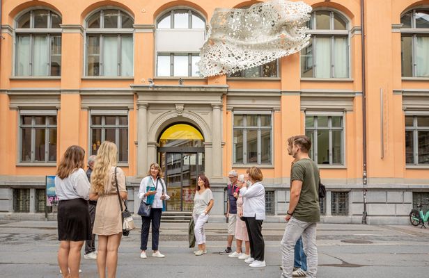 Old town walking tour plus textile museum entry