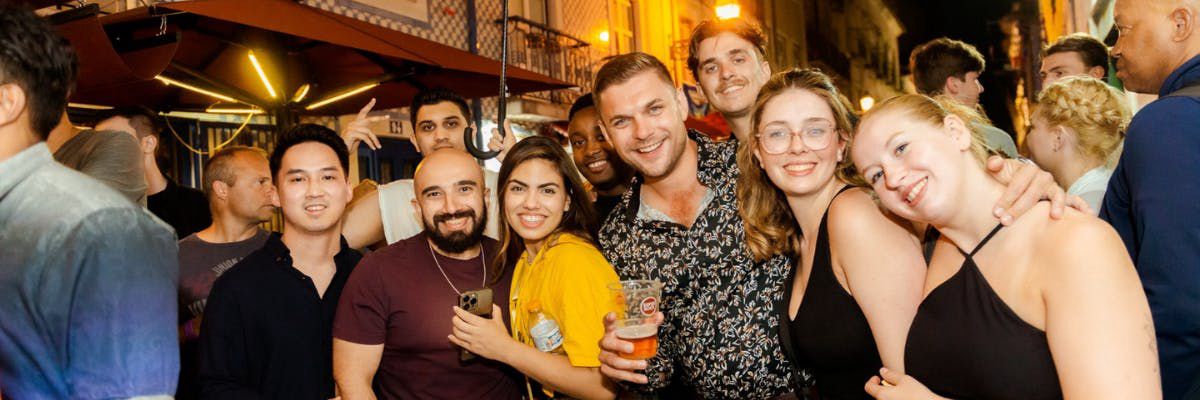 New Year's Eve pub crawl in Lisbon