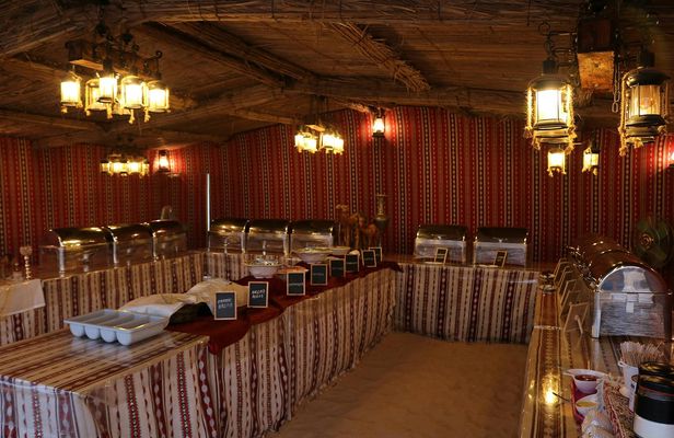 Dubai Desert safari with camp activities and BBQ dinner