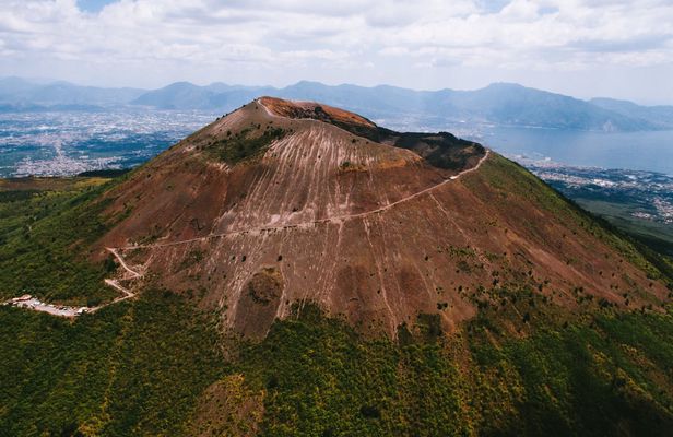 Pompeii, Herculaneum and Vesuvius audioguided tour from Naples