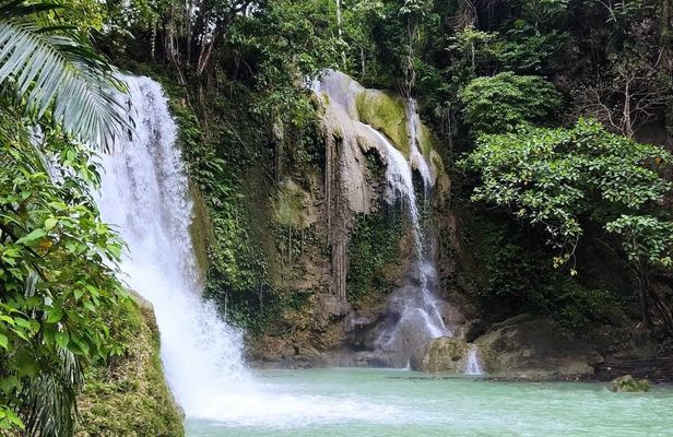 Bohol hidden waterfalls guided excursion