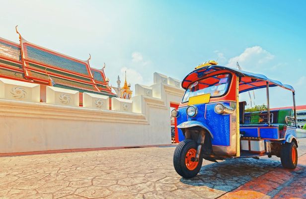 Experience Bangkok with typical Thai Tuk-Tuk