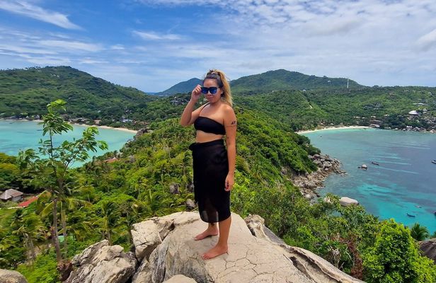 Private full-day car tour of Koh Tao with snorkel