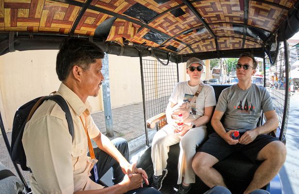 Half-day tour from Phnom Penh to Silk Island by tuk-tuk