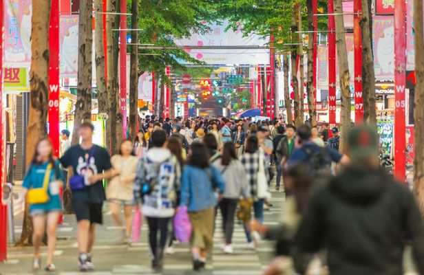 2-hours Ximending food walking tour with a guide