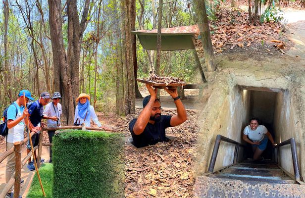Guided tour of Cu Chi tunnels from Ho Chi Minh City