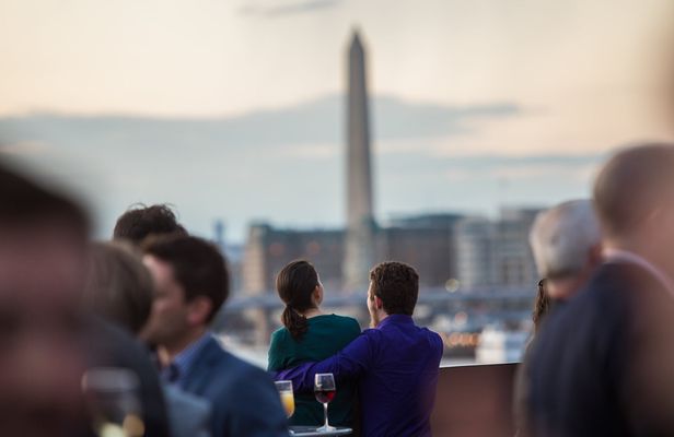 Spirit of Washington DC sunset dinner cruise with buffet