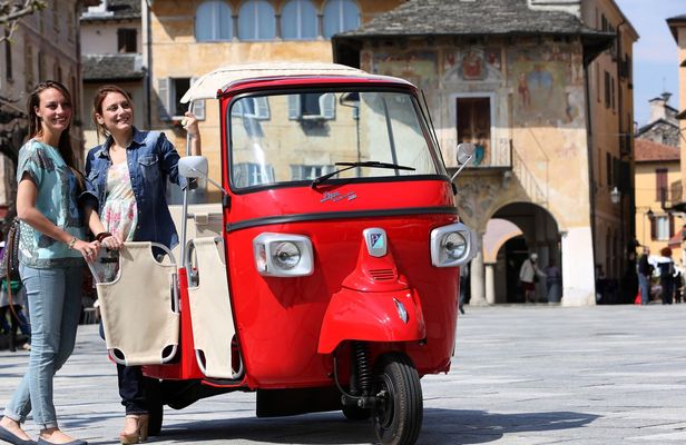 Tour of Olbia in Tuk-Tuk with a stop at Pittulongu beach