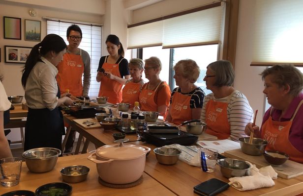 Sushi-making experience in Tokyo