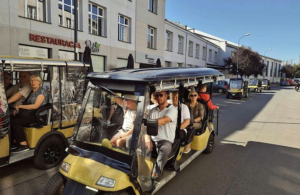 Old Town, Kazimierz and Pogorze private tour in Krakow by golf buggy