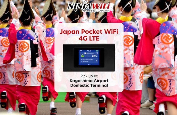 Mobile Wi-Fi Rental from Kagoshima Airport