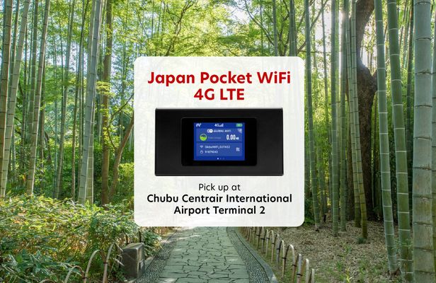 Mobile Wi-Fi Rental from Chubu Centrair Airport T2