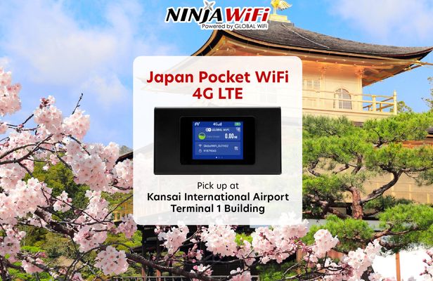 Mobile WIFI rental at Kansai International Airport in Osaka