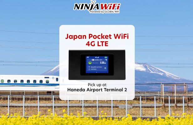 Mobile WIFI rental at Haneda Airport Terminal 2