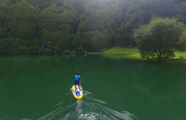 SUP Board Experience at Blue and Green Lakes in Sete Cidades