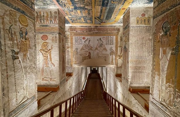 Dendera Temple, Kings Valley, felucca cruise and lunch from Marsa Alam