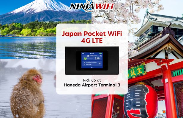 Pocket Wi-Fi rental at Haneda Airport Terminal 3