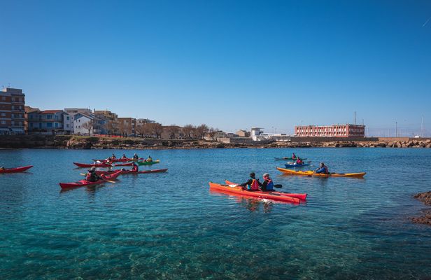 Guided Kayaking Excursion in Porto Torres