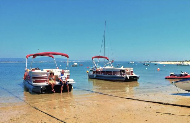 Ria Formosa and Faro Islands catamaran guided tour from Faro