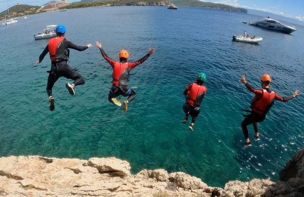 Coasteering Experience at Cala Dragunara in Porto Conte Park