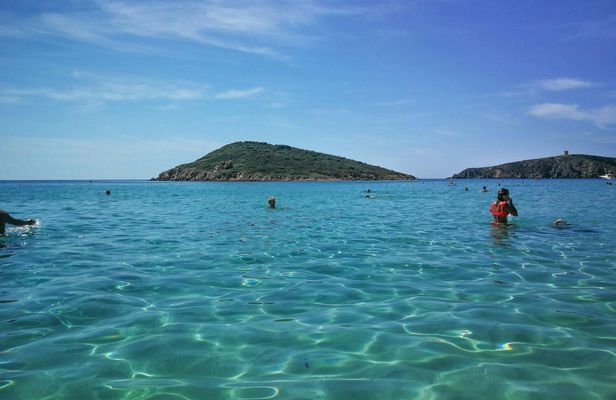 Beach Tour Between Chia and Tueredda from Cagliari