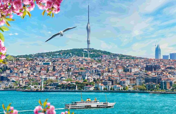Istanbul Camlica Tower Entry Ticket with Free Tea or Turkish Coffee