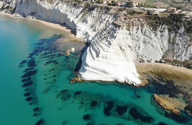 Half-day Dinghy Tour to Scala Dei Turchi from San Leone