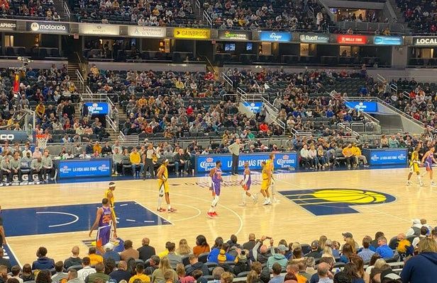 Indiana Pacers Basketball Game at Gainbridge Fieldhouse
