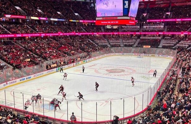 Ottawa Senators Ice Hockey Game at Canadian Tire Center