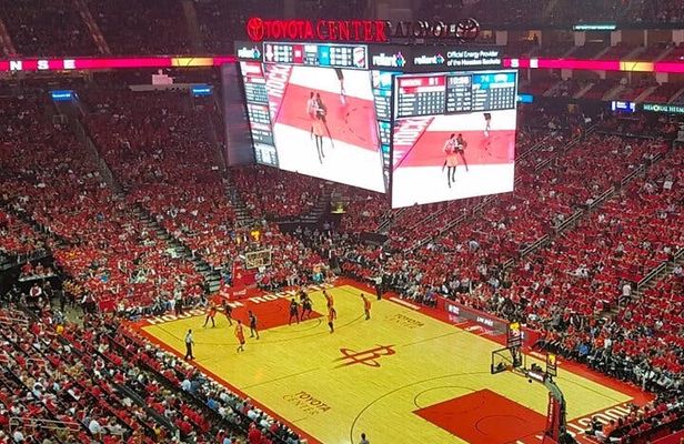 Houston Rockets Basketball Game at Toyota Center