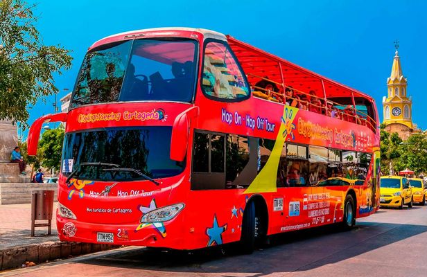 City Sightseeing hop-on hop-off bus tour of Cartagena