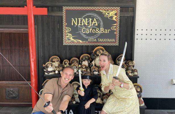 Ninja Experience Saizo Course at Ninja Cafe Takayama