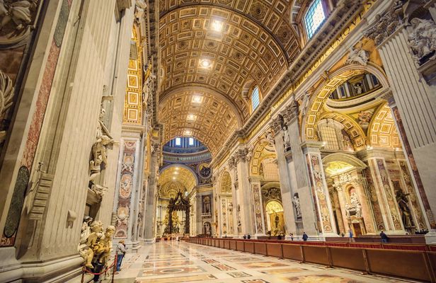 St. Peter's Basilica Guided Tour and Dome Entrance Ticket