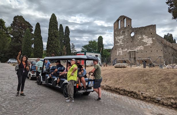 Appian Way and Catacombs Golf Cart Shared Tour