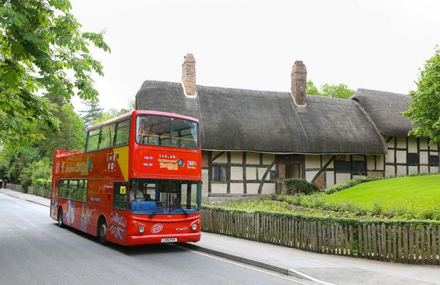 City Sightseeing hop-on hop-off bus tour of Stratford-upon-Avon