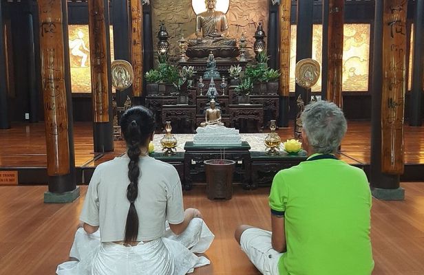 Guided tour of Hue's historic temples and scenic landscapes