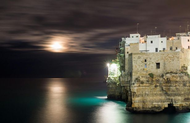 Polignano a Mare by Night Private Boat Cruise