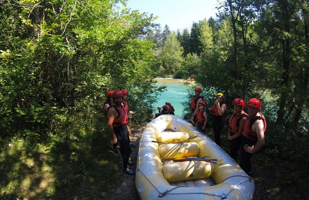 Canyoning and rafting experience in Bled