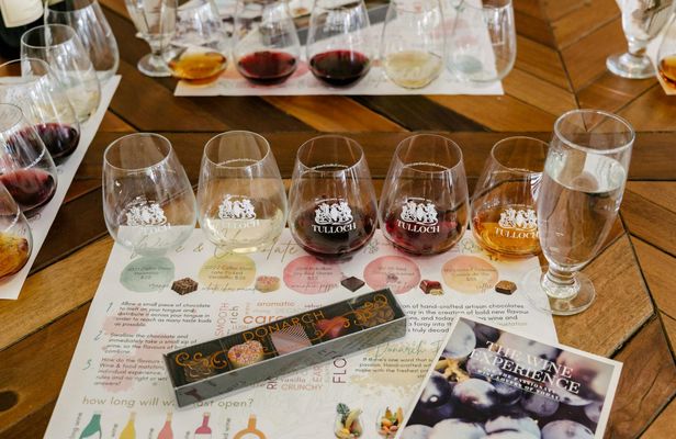 Wine and Handmade Chocolate Tasting at Tulloch Wines
