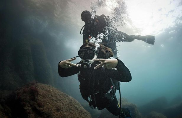 Scuba diving experience in Montgrí Natural Park