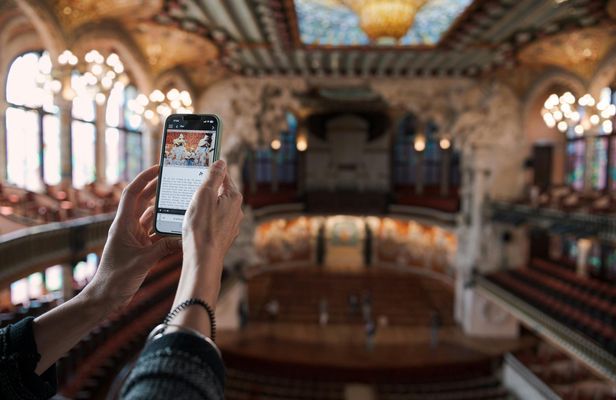 Self-guided visit of Palau de la Música Catalana