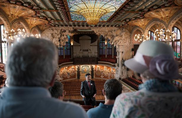 Guided tour of Palau de la Música Catalana in Barcelona
