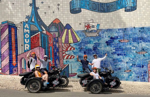 Lisbon Sidecar Retro Tour Cristo Rei