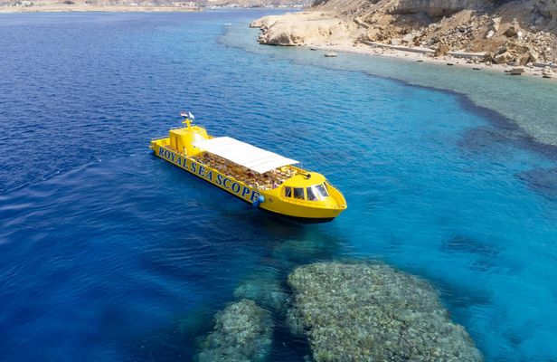 Seascope submarine cruise from Sharm El Sheikh