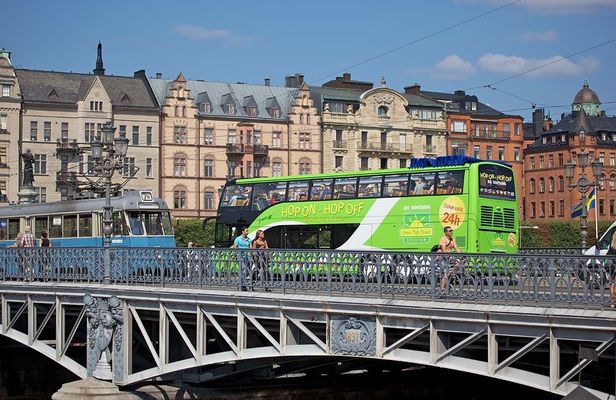 72-Hours Hop On-Hop Off Sightseeing Bus Ticket in Stockholm