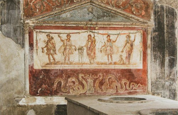 Guided tour of Pompeii from Sorrento