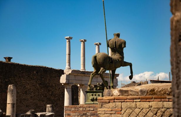 Pompeii and Herculaneum Guided Tour with Local Lunch